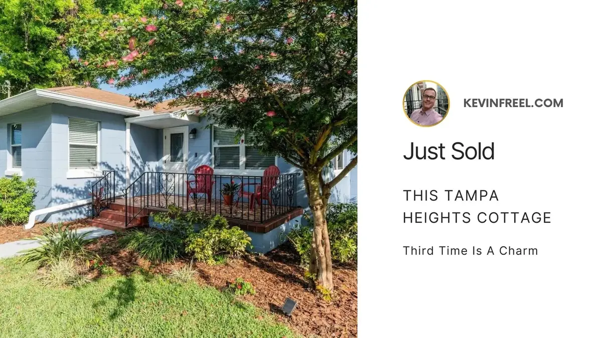 Just Sold This Tampa Heights Cottage, Third Time Is A Charm