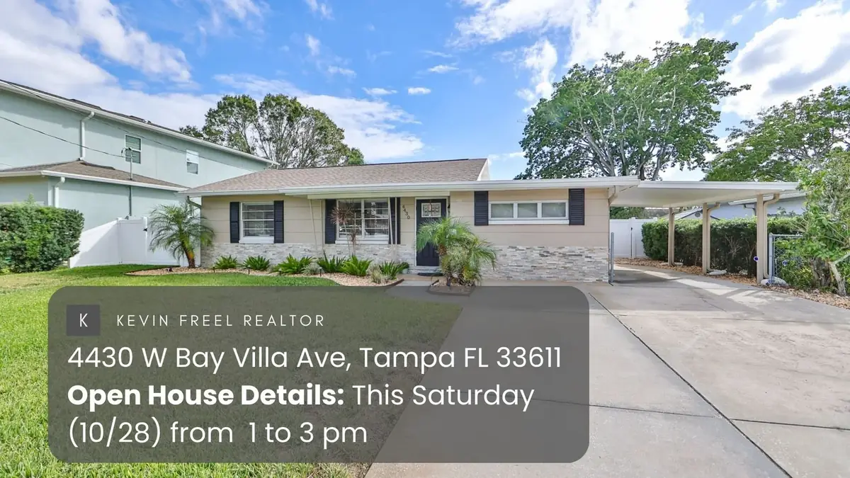 JUST LISTED: An Enchanting Single Family Home in South Tampa Awaits You!
