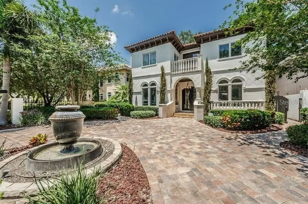 Just Sold In Ballast Point Stunning Mediterranean With An Elevator & Swimming Pool