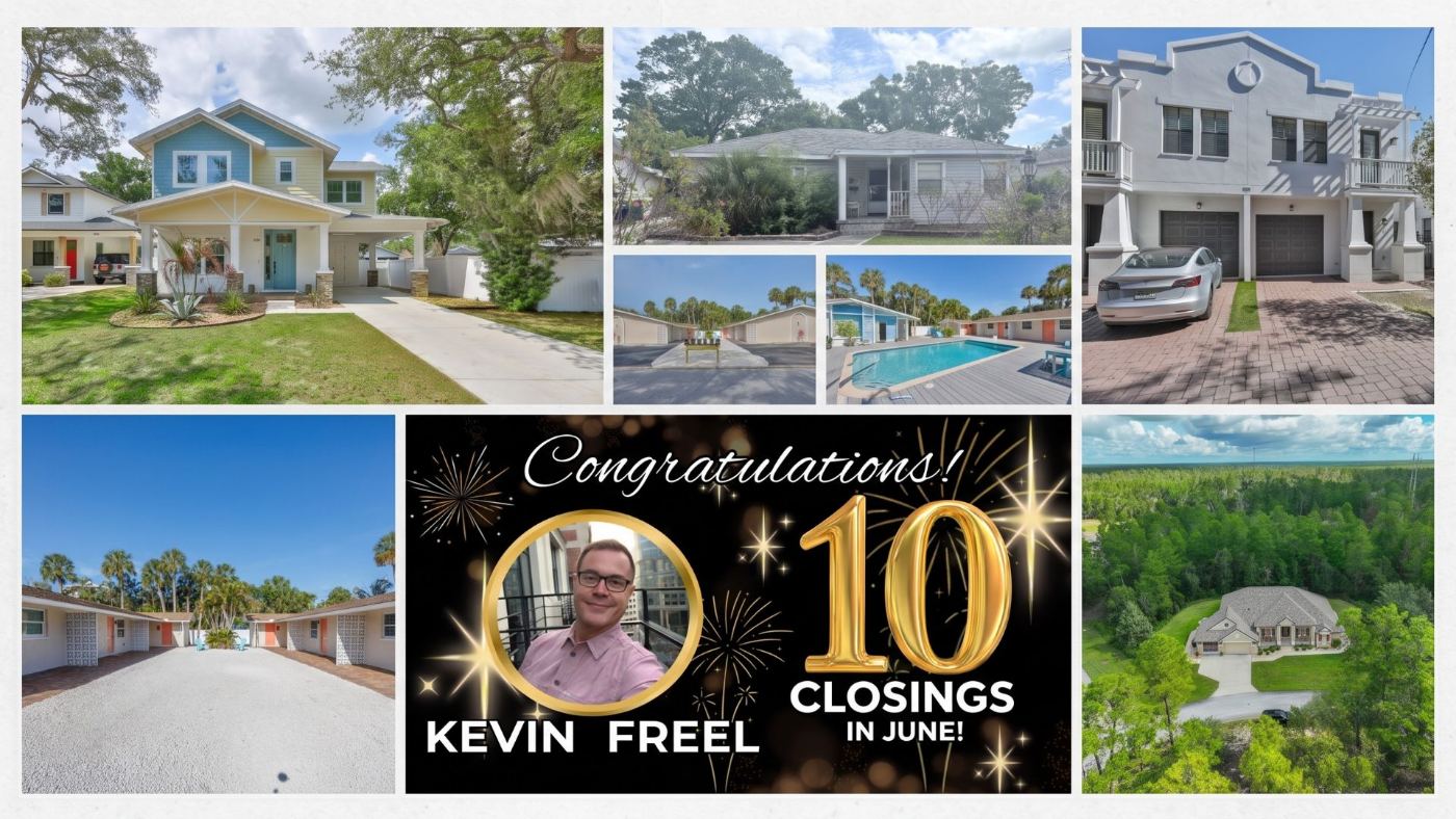 Ten Closings For The Month Of June.  A New Breaking Record So Blessed, So Grateful